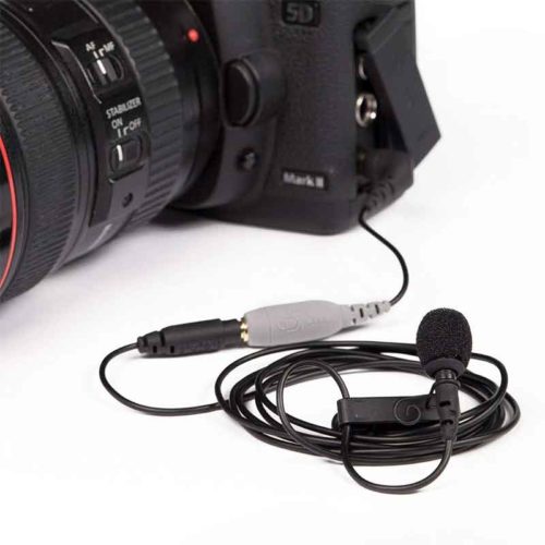 lavalier mic for DSLR features