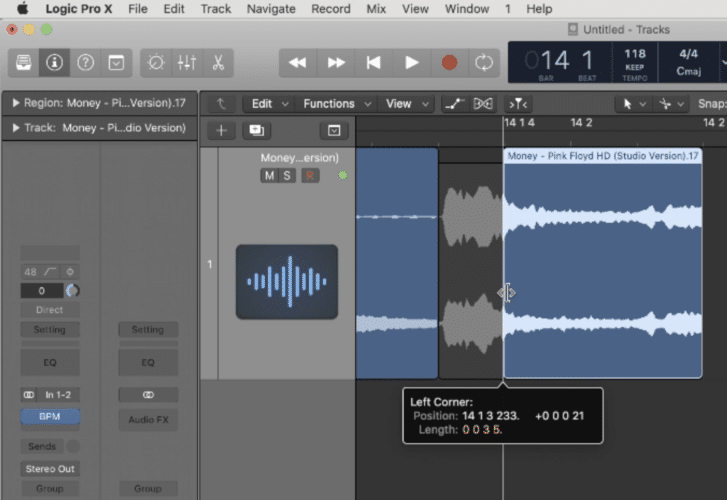 sampling in logic pro x