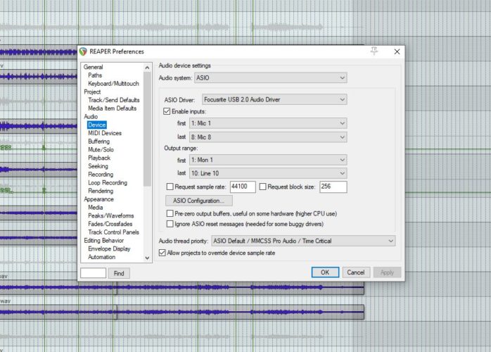 check your inputs and outputs