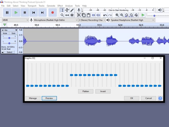 drop levels from 20 Hz to 120 Hz