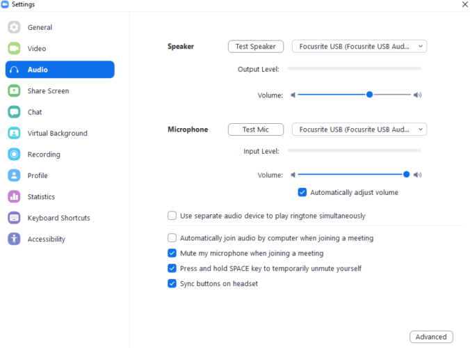 how to auto-enable mic muting