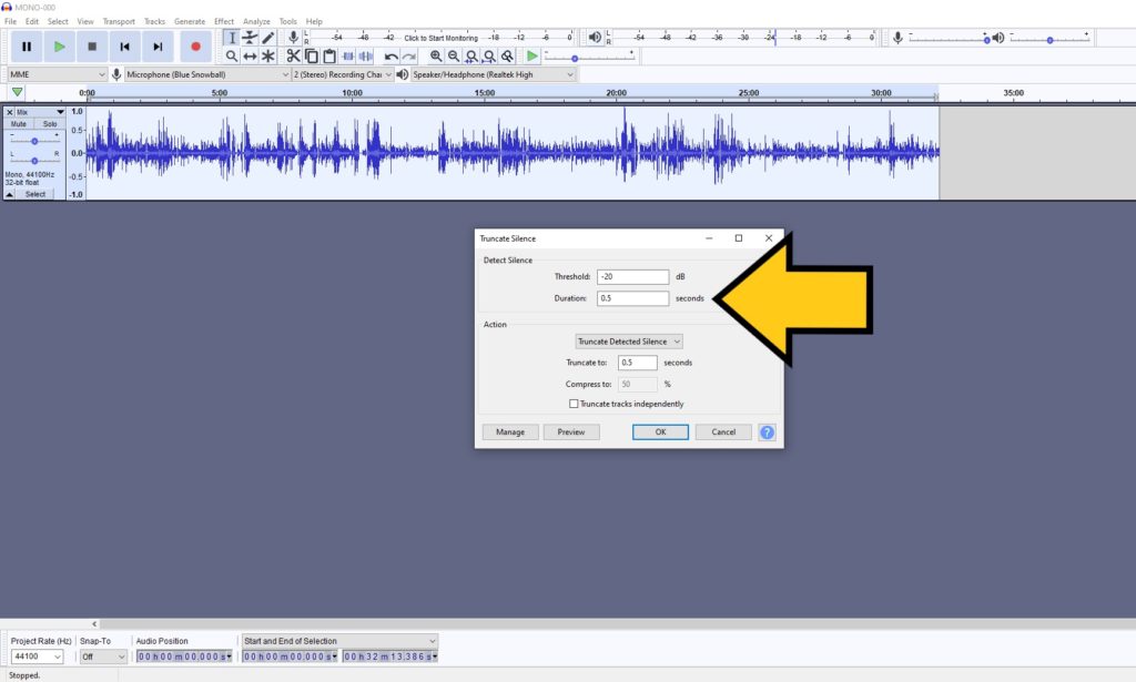 best podcast editing audacity