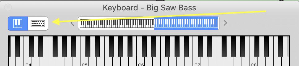 keyboard big saw bass