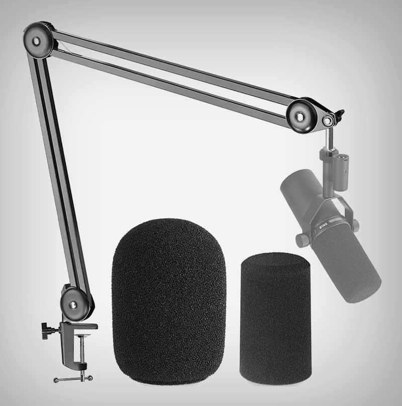 Best Shure SM7B Booms