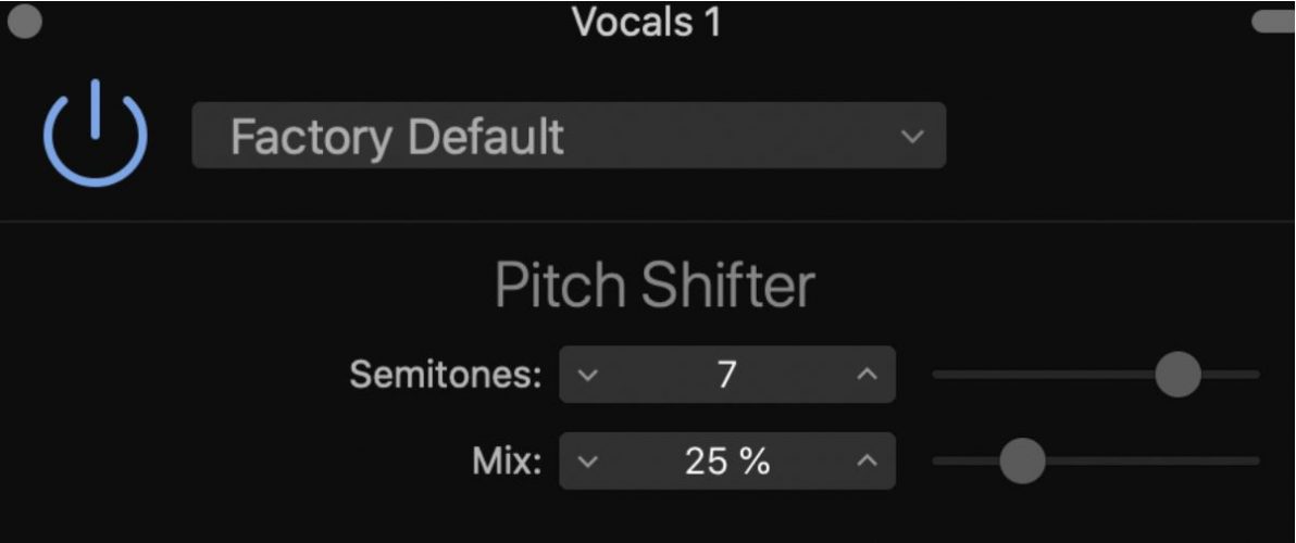 Pitch Shifter plugin