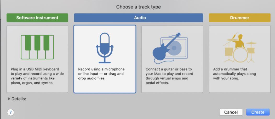 choose microphone symbol