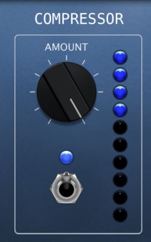 garageband recording setting tone compressor