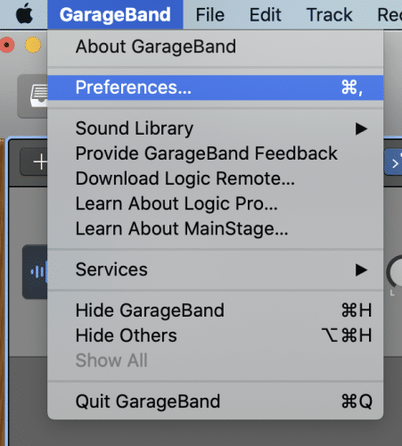 Set Up Audio Preferences