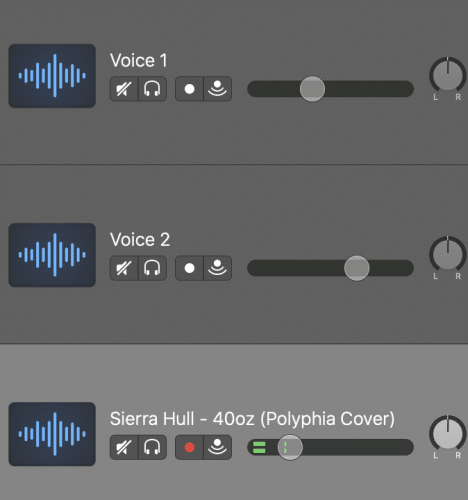 volume controls