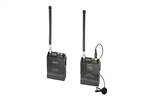 Boya BY-WFM12 VHF Lapel Mic System