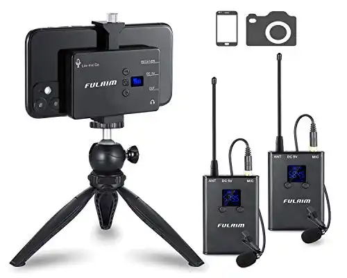 FULAIM MX12 Wireless Lavalier Microphone System