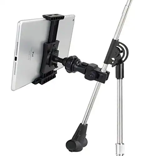 AccessoryBasics EasyAdjust cymbal Microphone Mic Stand Tablet Mount