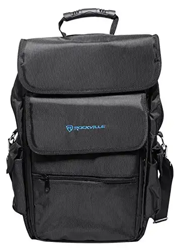 Rockville Key Case Soft Carry Bag Backpack